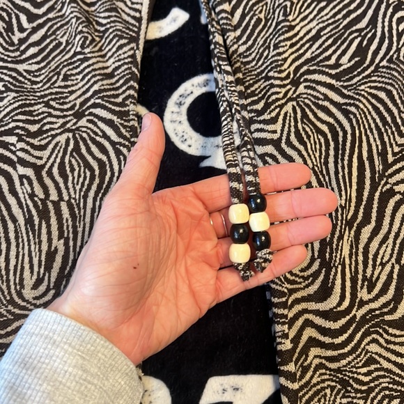 Shein Brown Zebra soft scrunch front pants NEVER WORN - Picture 2 of 3